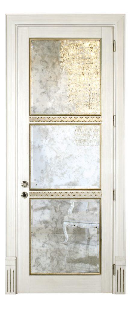 sigegold white door with glass