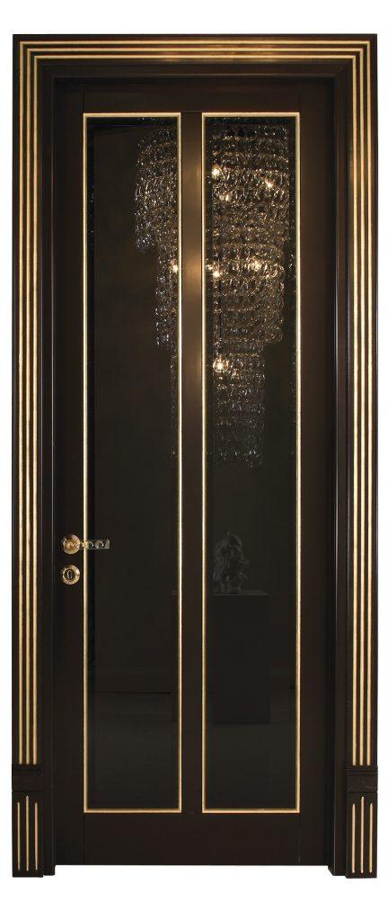 sigegold black door with mirror